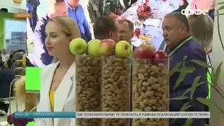 Сергей Крынин в программе Полдень о выставке Золотая Осень