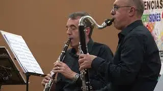 Two Friends, One is Eccentric, for Four Clarinets