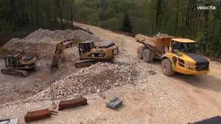 Les étape d'un chantier éolien - Le terrassement
