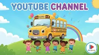 The Happy Little Bus 🚌 | Fun Bus Song for Kids | Nursery Rhymes & Baby Songs