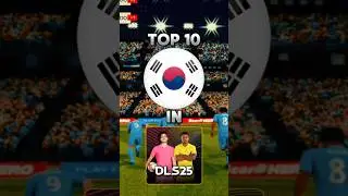 DLS 25 Best South Korea Players #dls25 #newratings #newupdate #biggestupdate