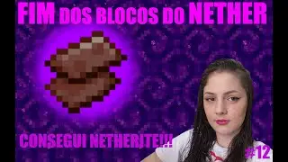MINECRAFT EM UM BLOCO S&Oacute;!#12- fim dos blocos do nether!