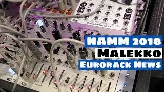 NAMM 2018: Malekko Manther Growl & New Eurorack Drum Modules