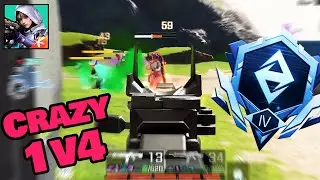 CRAZY END GAME 1v4 FIGHT | HIGH ENERGY HEROES | Apex Mobile 2.0