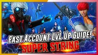 Super String - Fast Account Level Up Guide | How To LVL Up Commander's Level Fast?