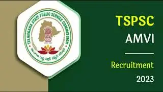 TSPSC - Assistant Motor Vehicle Inspector job Notification** Eligibility, Fee, Qualification ** 2023