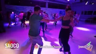 Vsevolod Bogomol and Darya Andreeva Bachata Dancing at Rostov For Fun Fest 2018, Sunday 04.11.2018