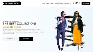 WordPress Fashion Shop Theme