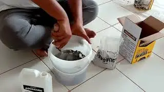 Kolam styrofoam untuk pelihara ikan yg aman dengan Aquagard
