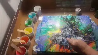 Pouring Paint with Vin-&cent;!