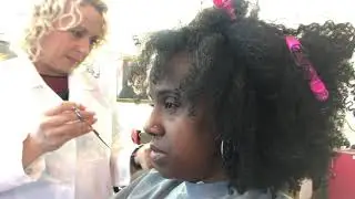 HOW TO| Curly Cut on Dry Hair