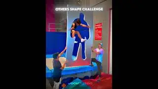 Other's shape jumps challenge VS this guy