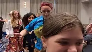 Come join the conga line!! Dance Party at Tampa Bay Ukulele Getaway.