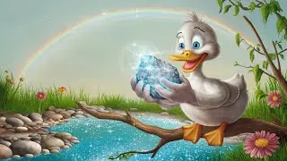 Duck and the Shiny Rock | Fun and Sparkly Kids Song | Explore Nature with Duck