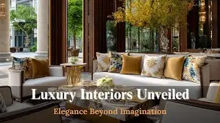 Grand Luxury Villa Interior Tour   Opulent Furniture & Elegant Styling for Every Room