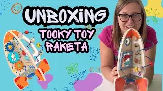 Tooky Toy Aktivity raketa 🚀 &ndash; motorick&aacute; hračka, kter&aacute; děti &uacute;plně pohlt&iacute; | M&iacute;&scaron;a bez obalu