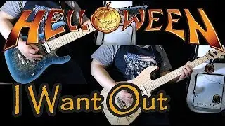 Helloween - I Want Out - guitar cover