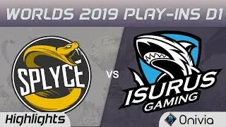 SPY vs ISG Highlights Worlds 2019 Play in Splyce vs Isurus Gaming by Onivia