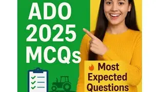 ADO MCQs for APSC Assam | Daily Practice Questions #apscado