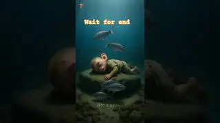 monkey 🐒 and fish 🐟 story #monkey #fish #bonding