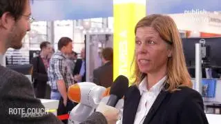 Sichere Mensch-Roboter-Kollaboration der SICK AG, ROTE COUCH EXPRESS, SPS IPC Drives 2016
