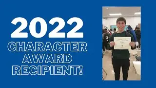 Evan- 2022 Character Award