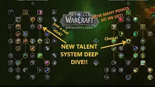 NEW TALENT TREE DEEP DIVE! HOW MANY POINTS CAN WE SPEND? | IS THIS THE ONLY SYSTEM IN DRAGONFLIGHT??