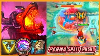 Wild Rift: 1000 STACKS NASUS BACKDOOR!! 😱 Craziest Comeback Ever!!