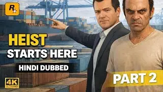 🎮 GTA 5 &ndash; Scouting the Port Mission Part - 2  (Hindi Dubbed) | GTA V Hindi Gameplay
