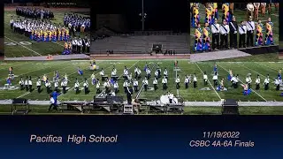 2022 CSBC 4-6 Championships: Pacifica High School Marching Mariners - November 19, 2022