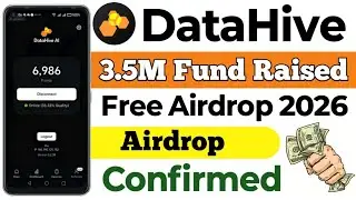 DataHive Mining Airdrop Full Guide |DataHive Airdrop Real Or Fake | 2026 Powerful Airdrop