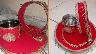 Karwachauth Thali Making at home