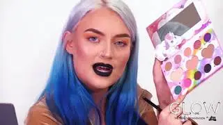 Colorful Smokey Eye Make-up Tutorial mit Naomi Jon | Get the GLOW-Look