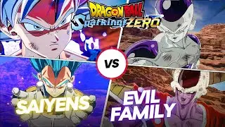 Dragon Ball Sparking Zero: Goku & Vegeta vs Lineage of Evil!