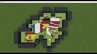 Giga scale flag world map! (No tutorials)