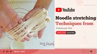Lagʻmon choʻzish: bosqichma-bosqich master-klass | Lagman Noodle Stretching Tutorial | Лагман