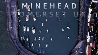 MINEHEAD BEACH CINEMATIC DRONE FOOTAGE 4K