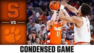 Syracuse vs. Clemson Condensed Game | 2022-23 ACC Men&rsquo;s Basketball