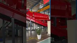 Non ferrous metal crushing and sorting line ready for shipment to Thailand (Japanese company )