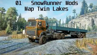 SnowRunner Mods-New Map Twin Lakes-Contracts and assignments Part 01