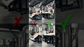 Don&rsquo;t make these mistakes ❌👆 #legday #legs #legextensions