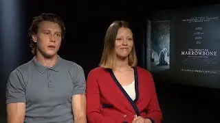 George Mackay, Mia Goth and Sergio G. Sanchez on The Secret of Marrowbone