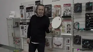 VOLT Handtrommel-Set und VOLT Tamburine pr&auml;sentiert von Ralph Voggenreiter