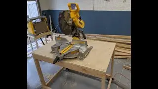 Miter Saw Stand and Finished Table Saw Stand