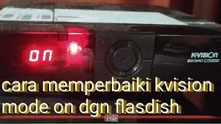 cara flash  kvision mode on