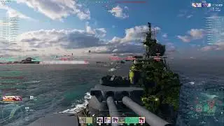 World of Warships: Full Round of T10 HMS Incomparable (UYGLZ-Music: I Feels Sad For That Z-52)