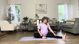 20 Min Gentle Prenatal Yoga for Back Pain Relief - Safe for ALL Trimesters- Yoga With Yana