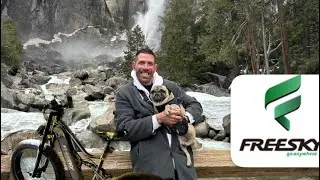 Best Amazon e-bike&hellip; freesky fat tire Yosemite iPhone Pro Max Camara and GoPro 9 black in the snow