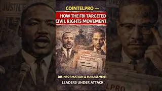 How the FBI Targeted Civil Rights Movements #shorts