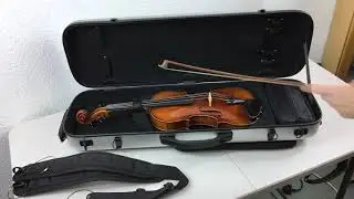 Hidersine Polycarbonate Violin Case (Oblong Model), Demonstration
